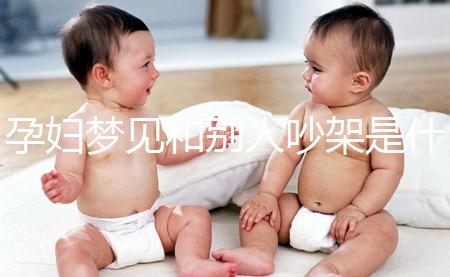 孕婦夢(mèng)見(jiàn)和別人吵架是什么胎夢(mèng)?具體夢(mèng)境寓意解讀