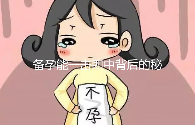 備孕能一擊即中背后的秘密？你要長期做到這6點！