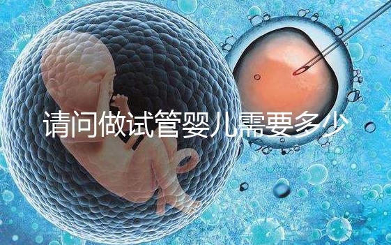 請問做試管嬰兒需要多少錢？