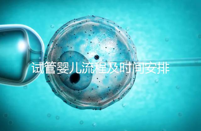 試管嬰兒流程及時間安排（試管嬰兒檢查流程步驟）