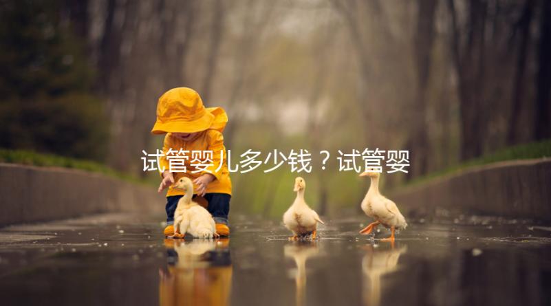 試管嬰兒多少錢?試管嬰兒三大階段收費明細