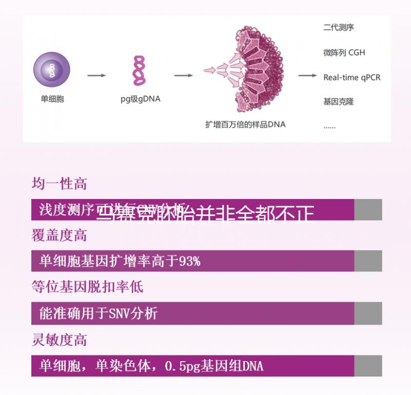 馬賽克胚胎并非全都不正常，單獨移植風(fēng)險更小