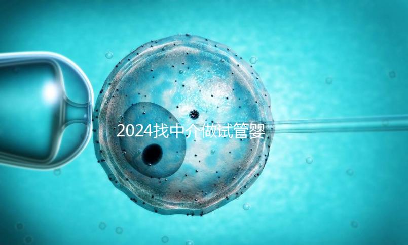 2024找中介做試管嬰兒要多少錢進來瞧，北京價格這個數